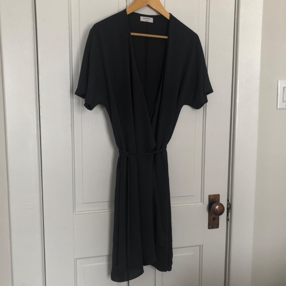 Babaton Wallace Wrap Dress - Picture 1 of 8